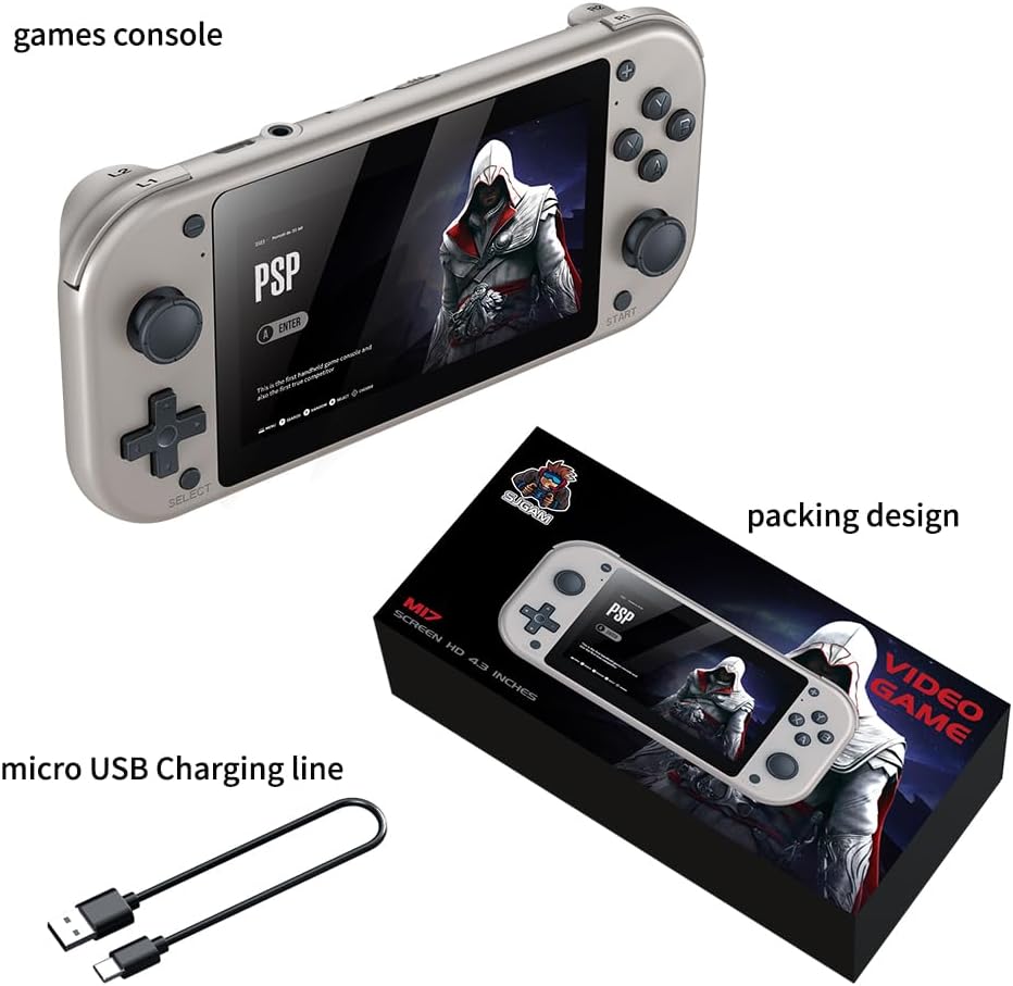 Retro Video Game Player Console