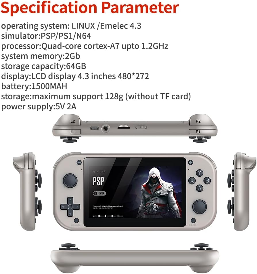 Retro Video Game Player Console