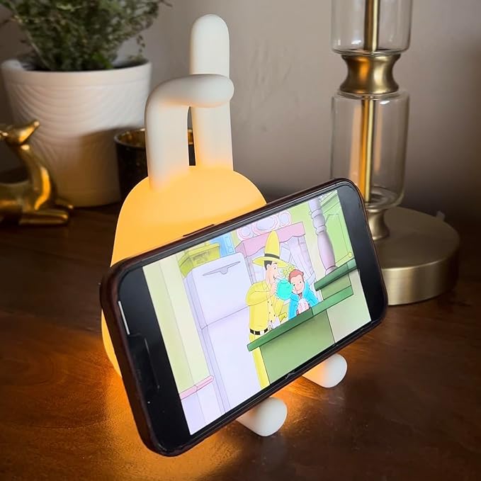 Cute Rabbit Mood Light Dimmable Led Soft Night Light For Baby Girlfriend Gift Children's Night Lights Kids Room Decor Led Lights