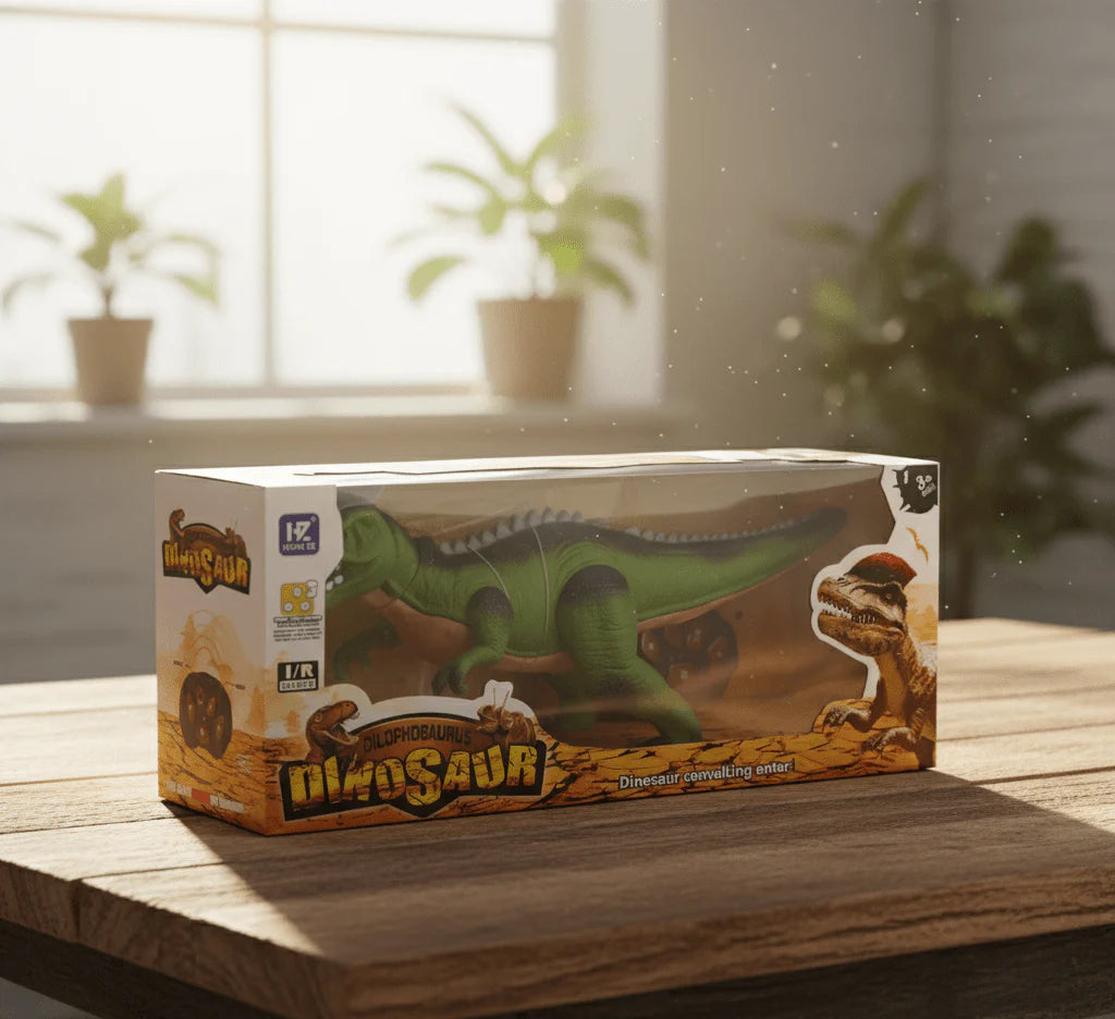 Remote-Control Dilophosaurus Dinosaur Toy